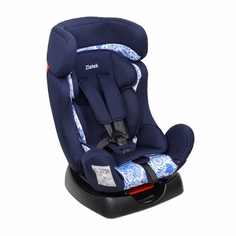 Автокресло детское ZLATEK Flagman Lux, этно, группа 1-2, 0-25 кг, 0-7 лет