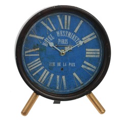 Часы настольные декоративные, L20 W5 H23 см, (1xАА не прилаг.) No Brand