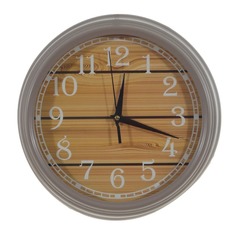 Часы настенные декоративные, L27 W6 H27 см, (1xАА не прилаг.) No Brand