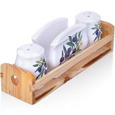 Набор для специй 4пр ОЛИВА Loraine 28147 KSMB-28147