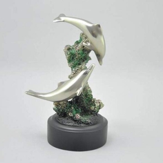 Скульптура Два дельфина UL-42013 KNP-UL-42013 Ulike