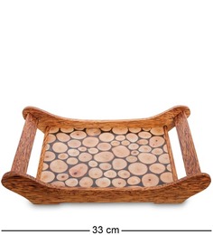 Декоративный поднос (о.Бали) 63-008 113-405336 Decor and Gift