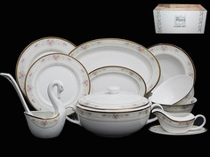 Обеденный сервиз 29пр. ФЛОРЕНС в подарочной упаковке 181-182 118-181-182 Lenardi