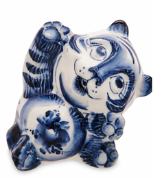 Фигурка Тигренок Лу-лу (Гжельский фарфор) ГЛ- 42 113-709208 Арт ист