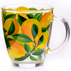 Кружка для чая 350 мл Лимоны 2025-Д-1 KSMB-2025-Д-1 Mayer&Boch