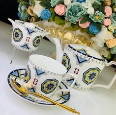 Чайный сервиз 14пр. в подарочной упаковке Фарфор 109-063 118-109-063 Lenardi