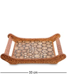 Декоративный поднос (о.Бали) 63-009 113-405337 Decor and Gift