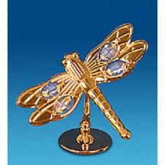 Фигурка декоративная crystal temptations, Стрекоза, 10 см