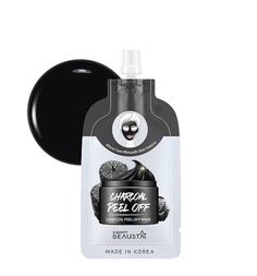 Маска-пленка Beausta Charcoal Peel Off Mask очищающая, с углем