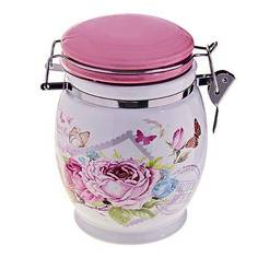 Банка для сыпучих 750мл Батерфляй Loraine 26311 KSMB-26311