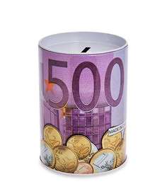 Металлическая копилка 500 Евро 12см BX-229/1 113-603761 Art East