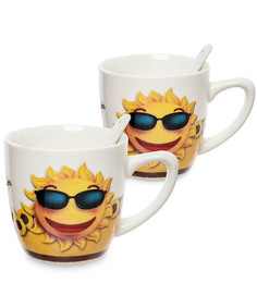 Набор из 2-х кружек в подарочной коробке MUG-207/2 113-109092 Art East