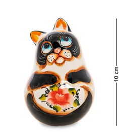 Фигурка Котик цв. (Гжельский фарфор) ГЛ-518 113-706619 Art East
