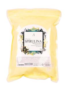 МАСКА АЛЬГИНАТНАЯ УВЛАЖ УСПОК ПАКЕТ КГ ANSKIN PREMIUM 1 SPIRULINA MODELING MASK REFILL