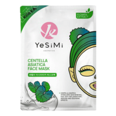 Маска для лица YeSimi Centella Asiatica Face Mask Центелла азиатская Лифтинг-эффект 1 шт