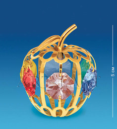 Фигурка Яблоко мал. с цв.кр. (Юнион) AR-3960/ 1 113-60173 Crystal Temptations