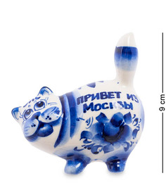 Фигурка Кот-Пузан (Гжельский фарфор) ГЛ-371 113-703995 Art East