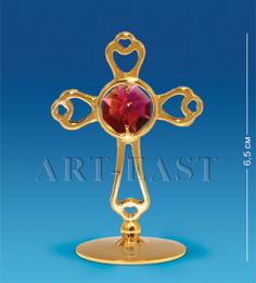 Фигурка Крест с цв.кр. (Юнион) AR-3538/ 1 113-60278 Crystal Temptations