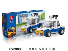 Конструктор серия Полиция "Джип с водометом" 96 деталей Арт.20008 Импортные товары