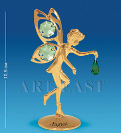 Фигурка Фея - август (Юнион) AR-3426/ 8 113-60222 Crystal Temptations