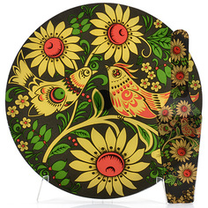 Тортовница 2пр 30,5см вращающ стекло Loraine 27630 KSMB-27630