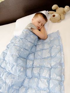 Детское утяжеленное одеяло с лузгой гречихи (90*120 2,8 кг) Bio Textiles