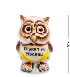 Фигурка Сова ср. цв. (Гжельский фарфор) ГЛ-382 113-704006 Art East