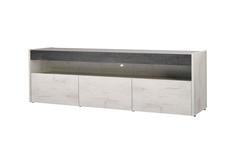 Тумба ТВ 13.272 дуб белый крафт/интра (распр с выставки) No Brand