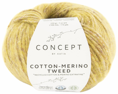 Пряжа Katia COTTON-MERINO TWEED (507), твид, 5 шт. по 50 г