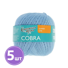 Пряжа Семеновская Cobra (30955), гиацинт 5 шт. по 100 г