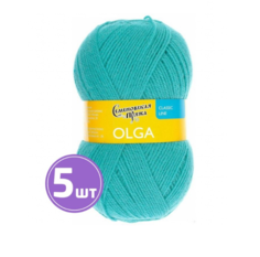 Пряжа Семеновская Olga (13390), айсберг 5 шт. по 100 г