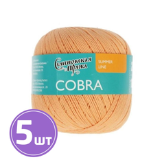 Пряжа Семеновская Cobra (30159), хризантема 5 шт. по 100 г