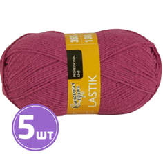 Пряжа Семеновская Lastik (70050), фуксия 5 шт. по 100 г