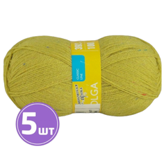 Пряжа Семеновская Olga (13434), липа-радуга 5 шт. по 100 г