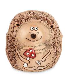 Кашпо керамическое Еж с мухомором , терракотовое ZLC- 45/02 113-109863 Арт ист