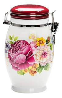 Банка для хранения LORAINE Букет 1,15 л LR (х18)