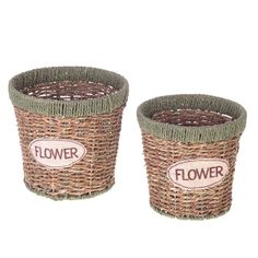 Кашпо Flover, набор из 2-х шт, 14*14*15 см, 18*18*17 см KSM-266424 Remeco Collection