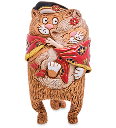 Кашпо Коты - любовь ZLC-178 113-1010746 Керамика Золотое