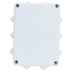 Распаечная коробка с крышкой ОП 150х110х70мм, IP55, 10 гермовводов TDM SQ1401-1242 No Brand