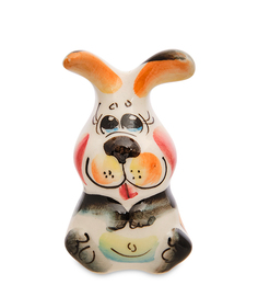 Фигурка Ушастый заяц цв. (Гжельский фарфор) ГЛ-809 113-7010934 Народные промыслы