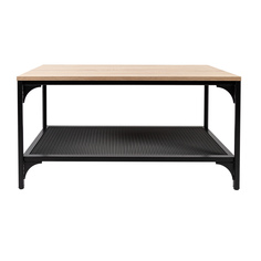 Столик журнальный VERANDA Фламинго 1 металл черный 90х46х46