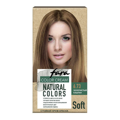 Крем-краска для волос Fara Natural Colors Soft 306 Золотистый каштан 150 мл