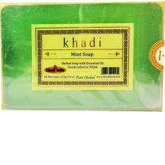 Мыло KHADI Мята Bath Soap Mint 125 г