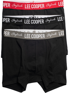 Комплект трусов мужских Lee Cooper MT2T121374BS2LC-BLK черных XL