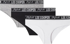 Комплект трусов женских Lee Cooper MT4T121388BS2LC-BGW разноцветных XL