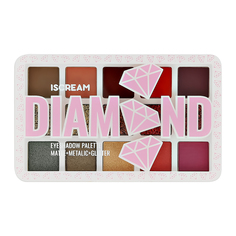 Палетка теней для век ISCREAM Diamond date тон 01-15