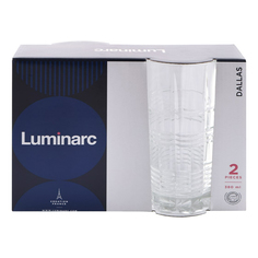Набор стаканов Luminarc Даллас высокий 2 шт 380 мл