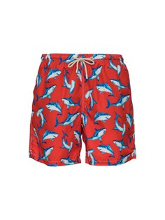 Шорты мужские MC2 Saint Barth LIG0001 красные 52 RU