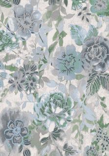 Ковер ворс вискоза-хлопок с цветами ROYAL PALACE 2020 17006 6767 Ragolle