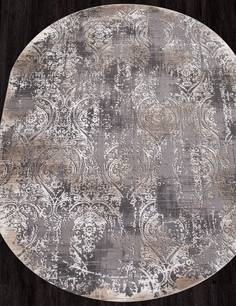 Ковер ARMINA 04078C GREY/BROWN Овал No Brand
